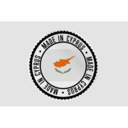 Cyprus Quality Label Style 4 Sticker - DecalsHouse
