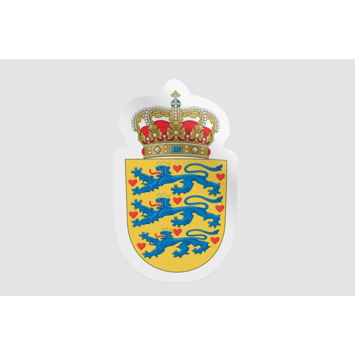 Denmark Emblem Sticker - DecalsHouse