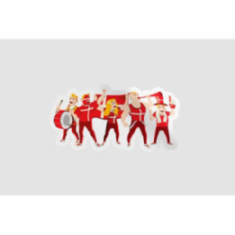 Denmark Football Sticker - DecalsHouse