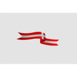 Denmark Insignia Style 3 Sticker - DecalsHouse