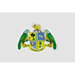 Dominica Emblem Sticker - DecalsHouse