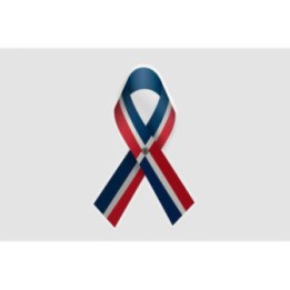 Dominican Flag Ribbon - DecalsHouse