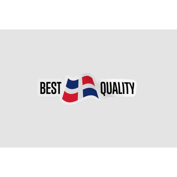 Dominican Quality Label Style 5 - DecalsHouse
