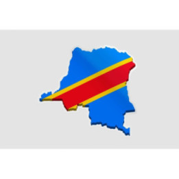 Dr Congo Map Sticker - DecalsHouse