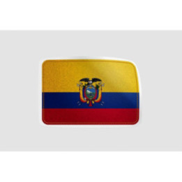 Ecuador Flag Style 10 - DecalsHouse