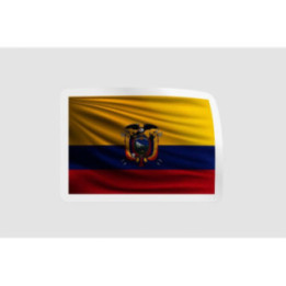 Ecuador Flag Style 2 - DecalsHouse