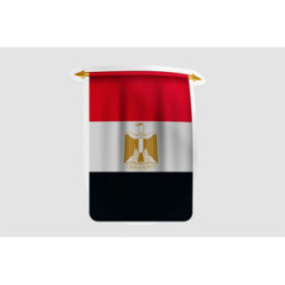 Egypt Flag Pennant Style 5 - DecalsHouse