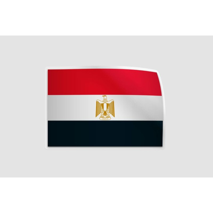 Egypt Flag Style 12 - DecalsHouse