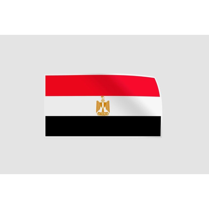 Egypt Flag Style 13 - DecalsHouse