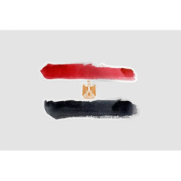 Egypt Flag Style 9 - DecalsHouse