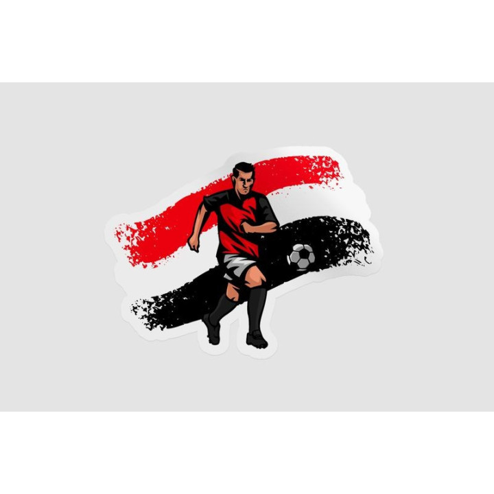 Egypt Football Player - DecalsHouse