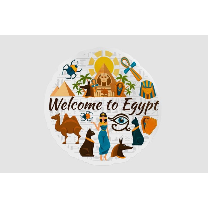 Egypt Trave Icons - DecalsHouse