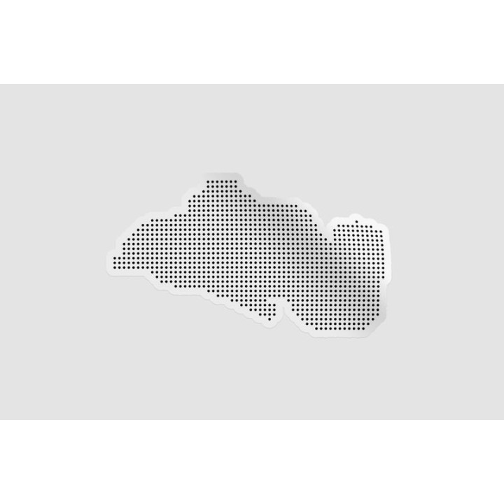 El Salvador Map Dot - DecalsHouse
