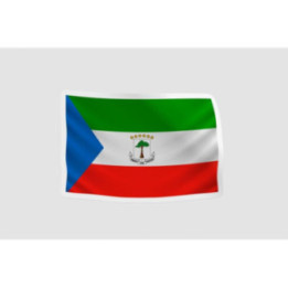 Equatorial Guinea Flag Hanging - DecalsHouse