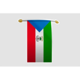 Equatorial Guinea Flag Waving - DecalsHouse
