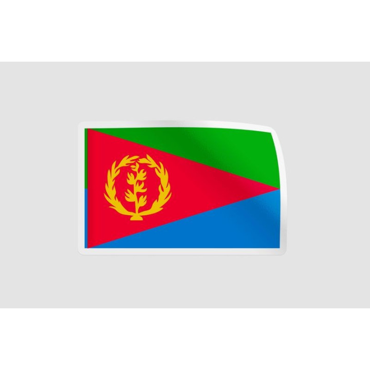 Eritrea Flag Style 3 - DecalsHouse