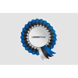 Estonia Flag Ribbon Style 8 - DecalsHouse