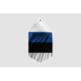 Estonia Flag Style 5 - DecalsHouse