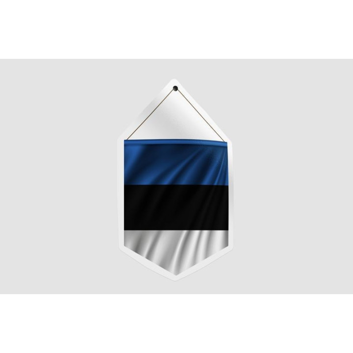Estonia Flag Style 5 - DecalsHouse