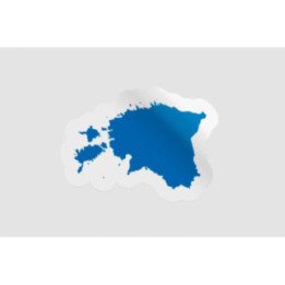 Estonia Map - DecalsHouse