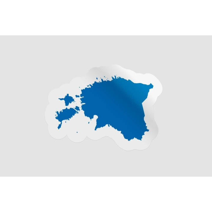Estonia Map - DecalsHouse