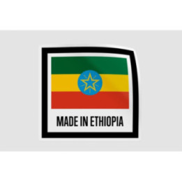 Ethiopia Quality Label Style 5 - DecalsHouse