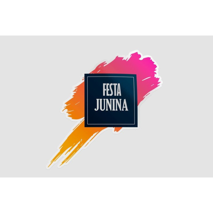 Festa Junina Stickers – June Festival Party Decals (2-Pack)