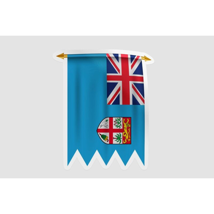 Fiji Flag Pennant - DecalsHouse