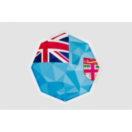 Fiji Octagone Flag - DecalsHouse