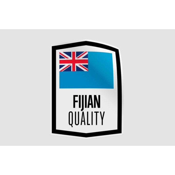 Fiji Quality Label Style 3 - DecalsHouse