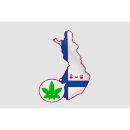 Finland Flag Map - DecalsHouse