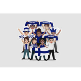 Finland Football Supporters - DecalsHouse