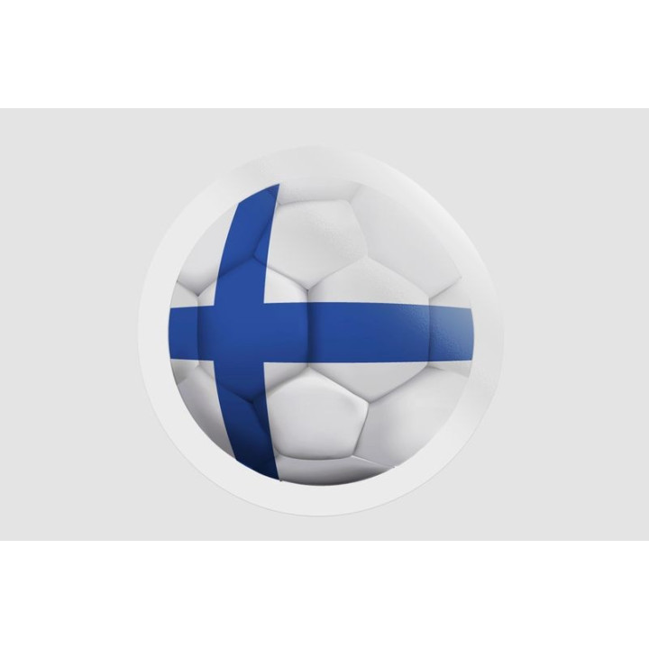 Finland Soccer Ball - DecalsHouse