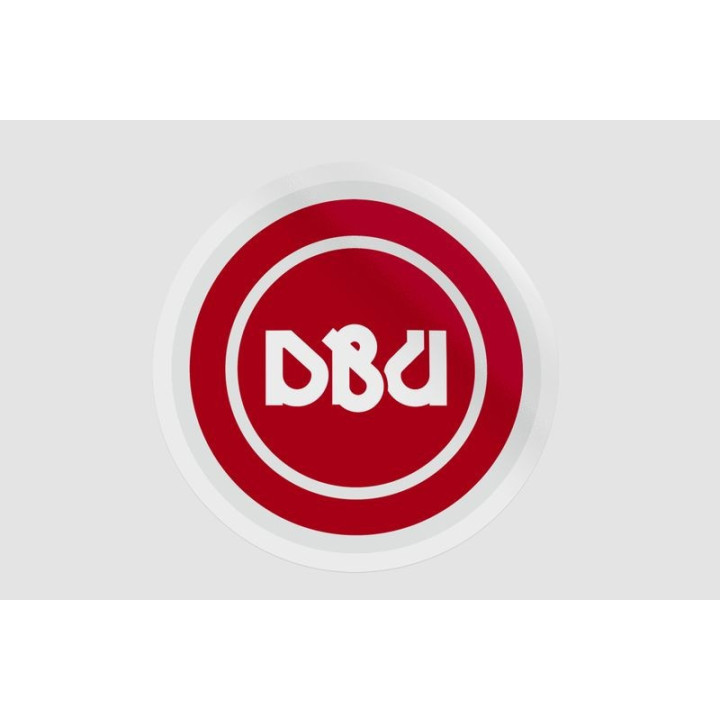 DBU Denmark Football Stickers – National Team Decals (2-Pack)