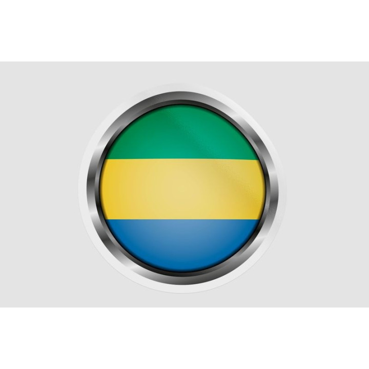 Frame Country Flag Style 6 - DecalsHouse