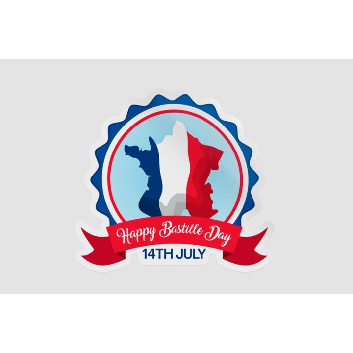 France Bastille 17 - DecalsHouse