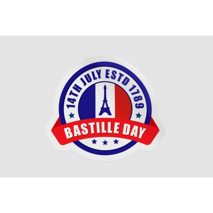 France Bastille Bce - DecalsHouse