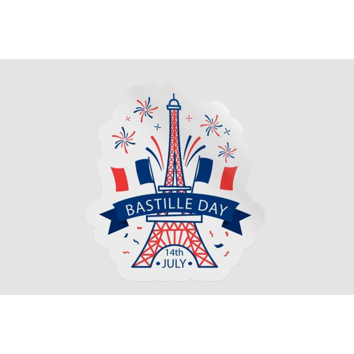 France Bastille Style 10 - DecalsHouse