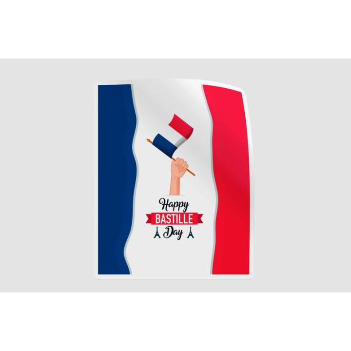 France Bastille Style 12 - DecalsHouse