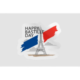 France Bastille Style 13 Bce - DecalsHouse