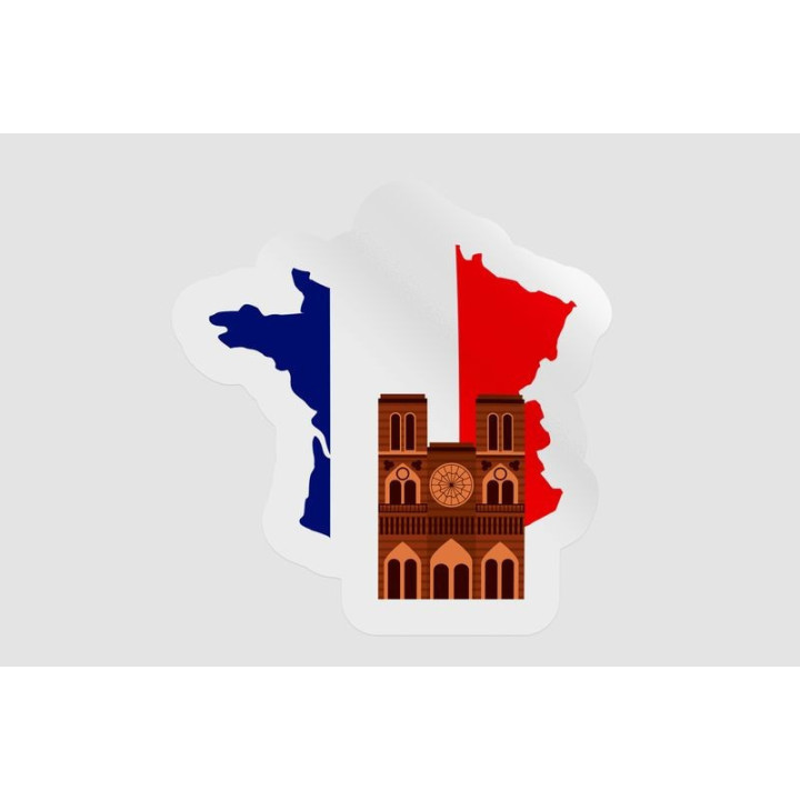 France Bastille Style 17 - DecalsHouse