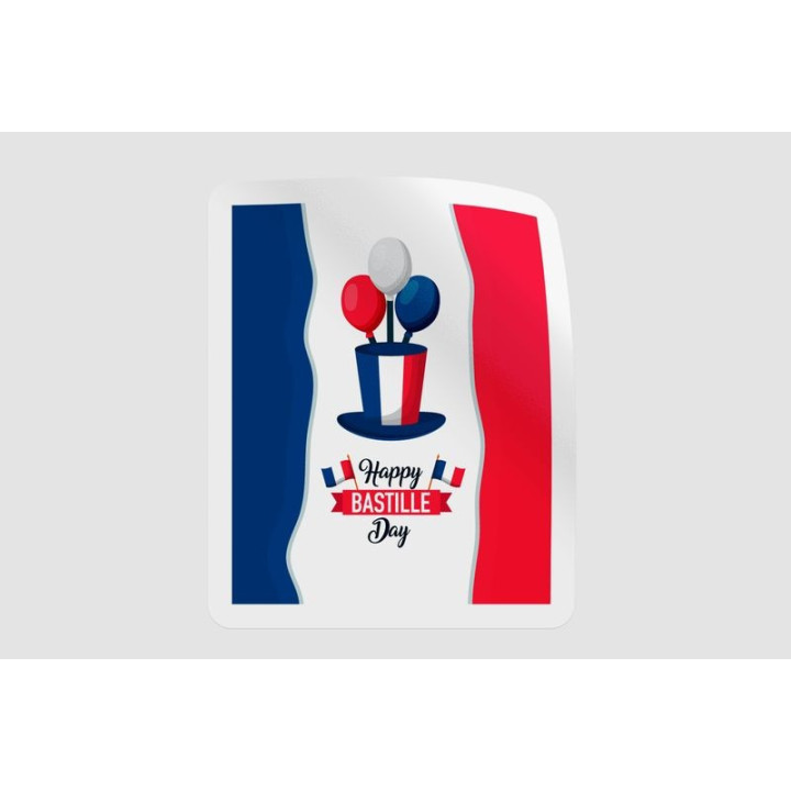 France Bastille Style 18 - DecalsHouse