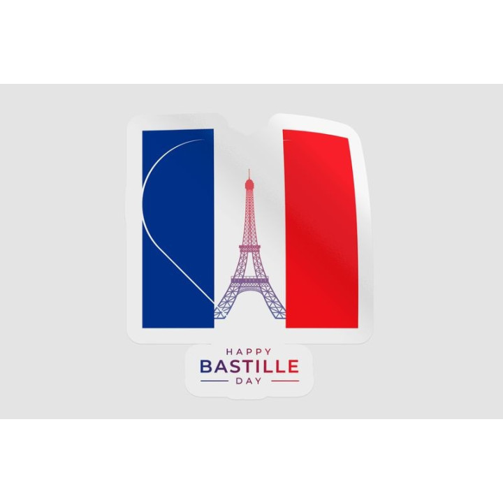 France Bastille Style 19 - DecalsHouse