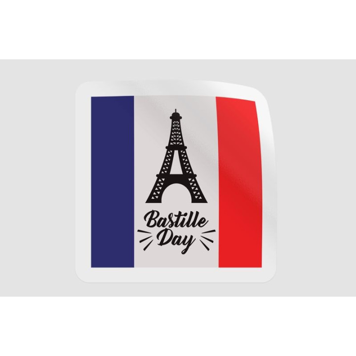 France Bastille Style 8 Bce - DecalsHouse