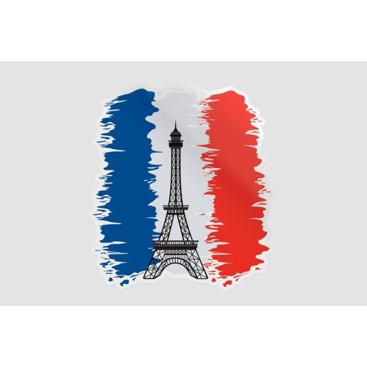 France Eifel Style 4 - DecalsHouse
