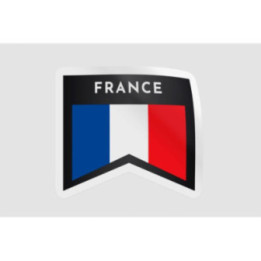 France Emblem Badge Style 2 - DecalsHouse