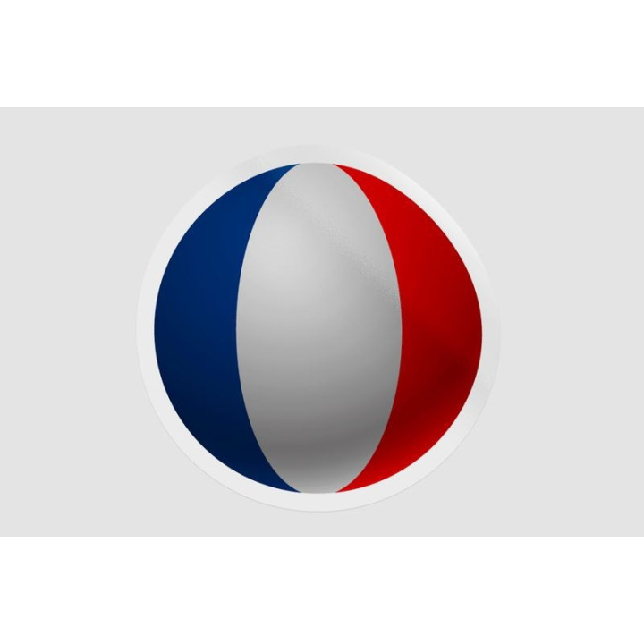 France Flag Ball - DecalsHouse