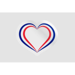 France Flag Illustration Style 3 - DecalsHouse