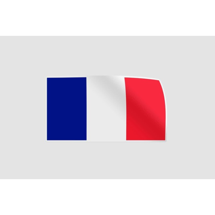 France Flag Style 4 - DecalsHouse