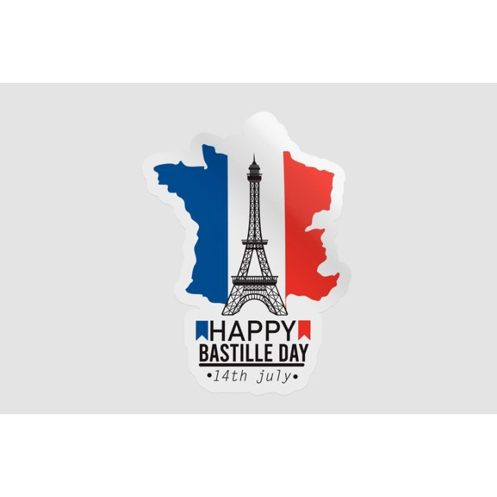 France Map Flag Eifel - DecalsHouse